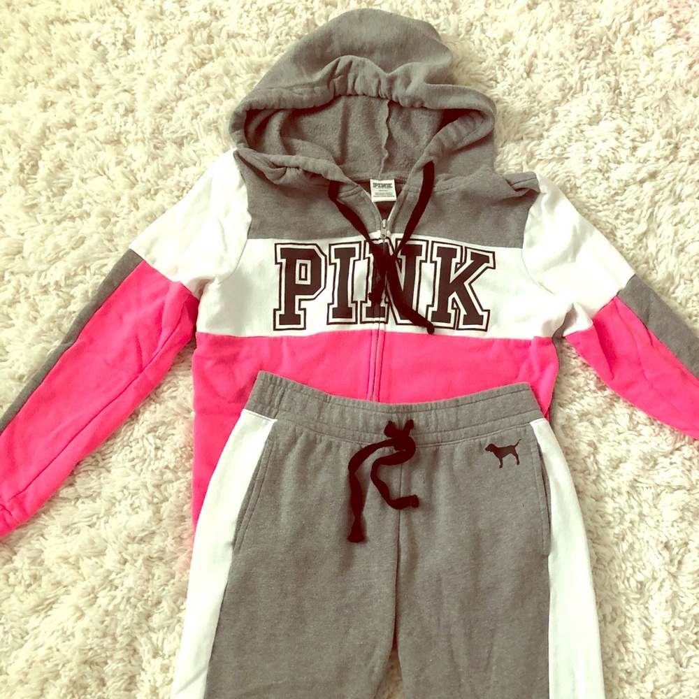 Victoria secret jogger sweat outfit